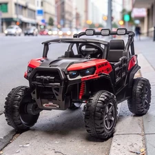 Двухместный детский электромобиль M 6368EBLR-3(24V) багги красный